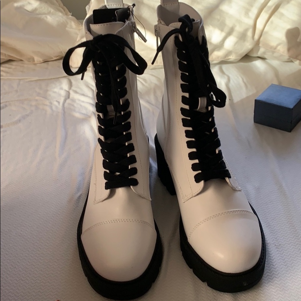 White boots